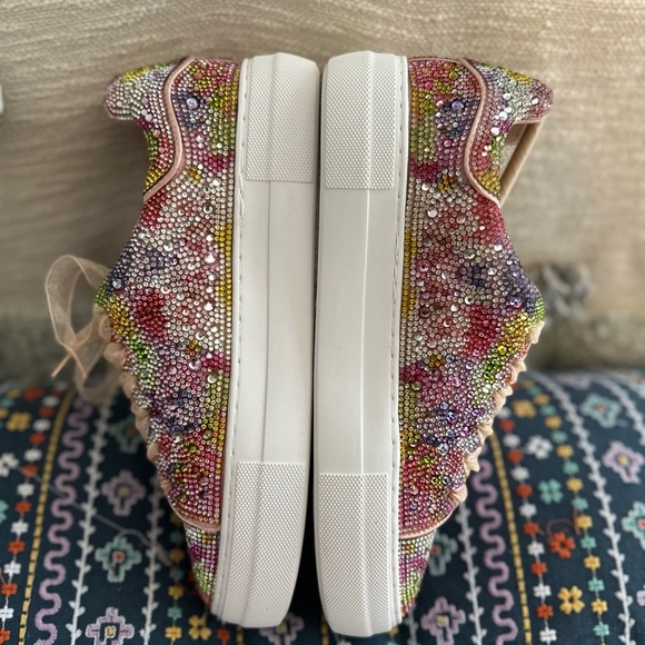 Betsey Johnson Sidny Platform Sneakers - Womens 8.5 - Picture 7 of 12